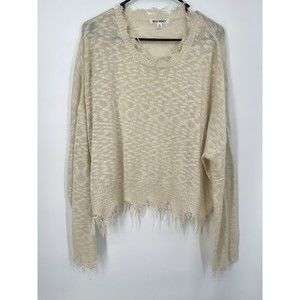 Wild Honey‎  Distressed Sweater Size Medium
